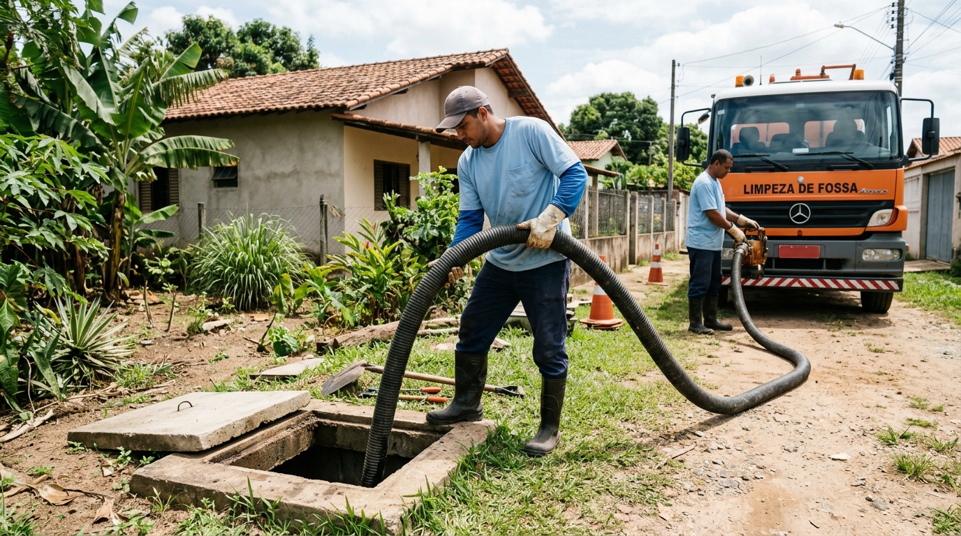 Desentupimento de Fossa em Vila Velha‑ES